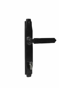 Black Cast Art Deco Door