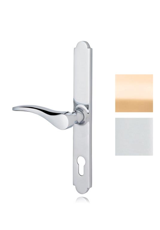 Evolution Bronze And Chrome Offset Lever Lever Evolution Bronze And Chrome Offset Lever Lever