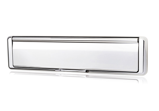 Evolution Standard Chrome Letter Plate Evolution Standard Chrome Letter Plate