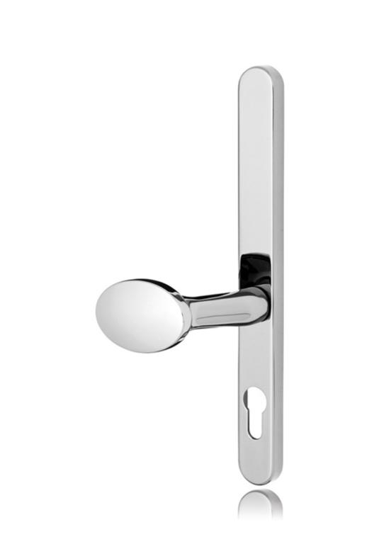 Evolution Standard Chrome Lever Pad Handle Evolution Standard Chrome Lever Pad Handle
